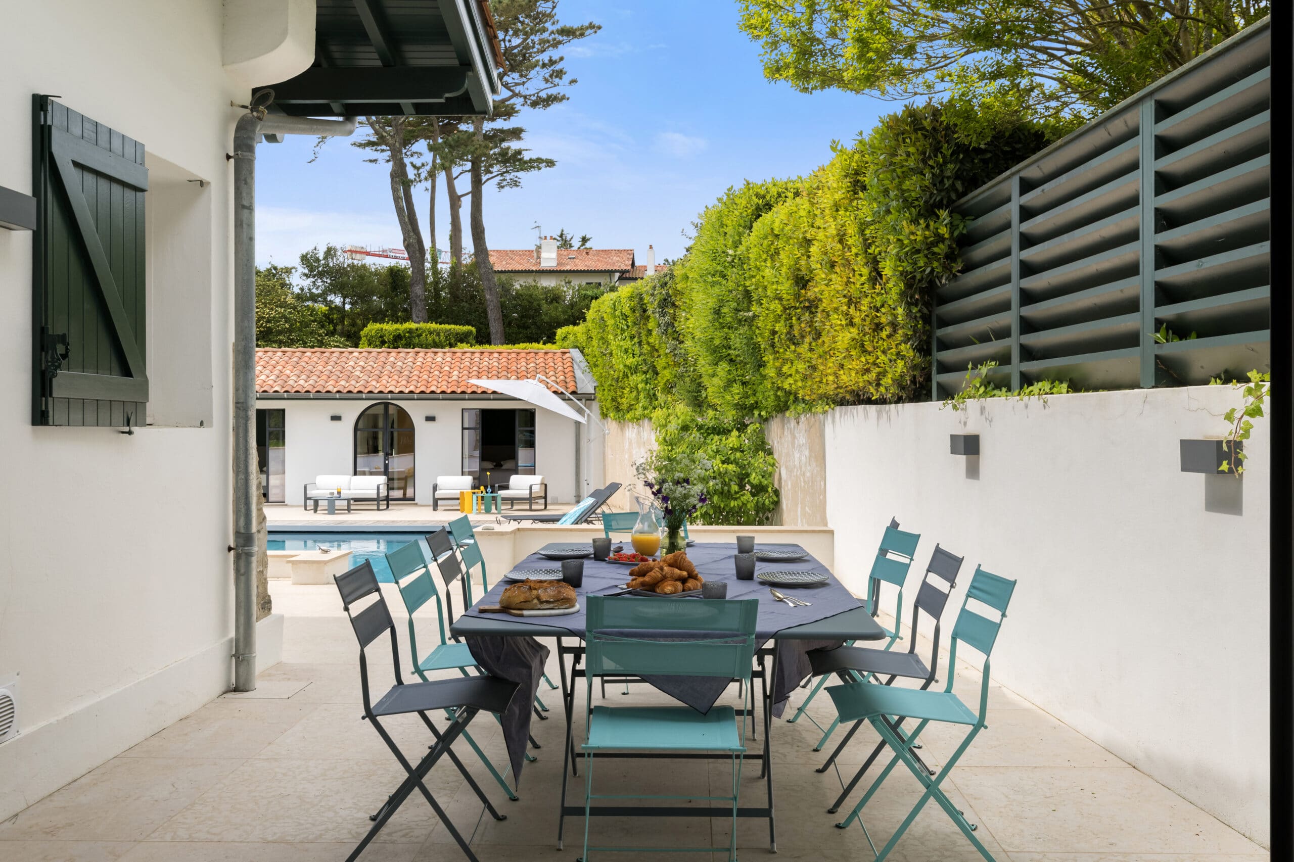 Bright and stylish villa for rent in Bidart (5km from Biarritz