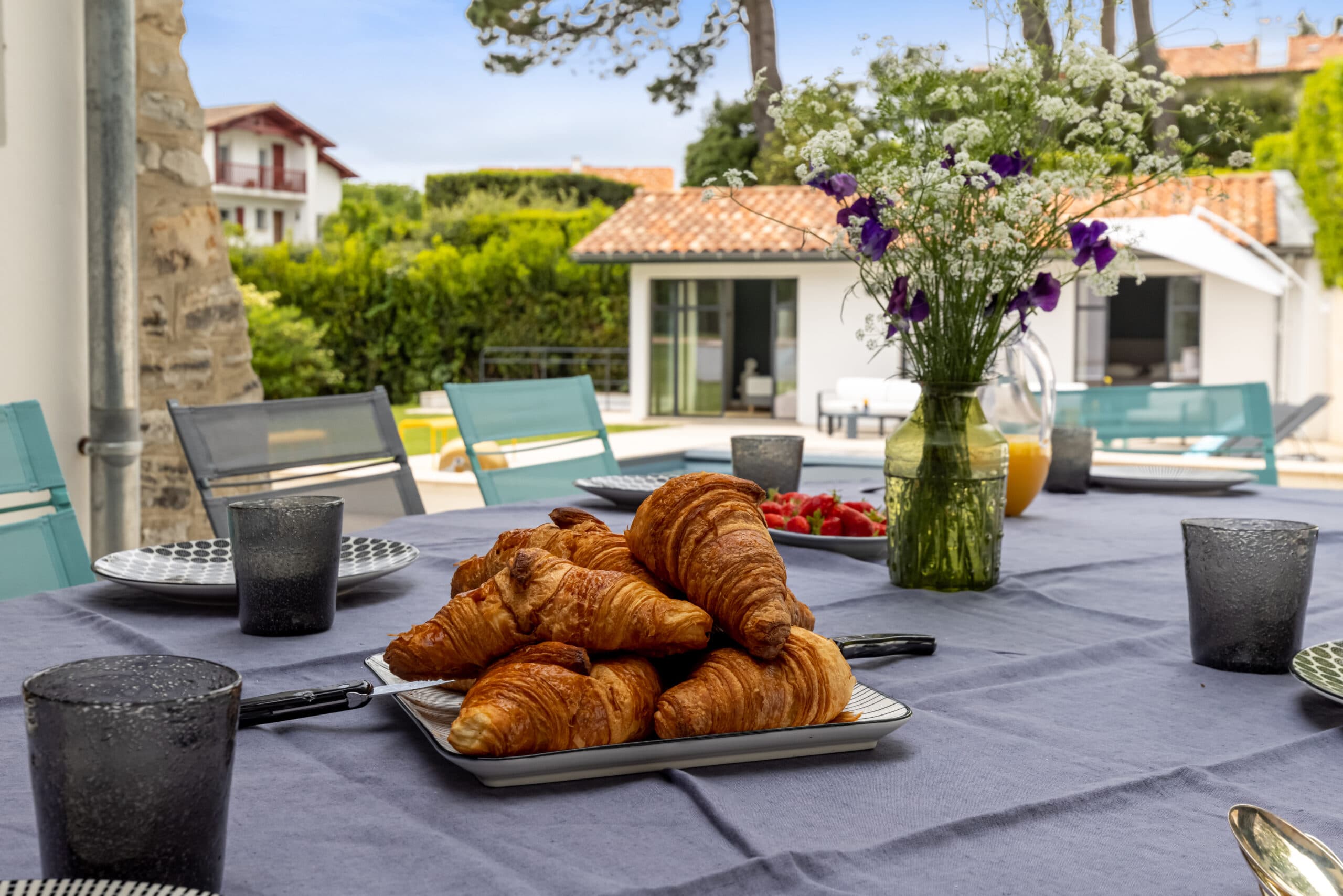 Bright and stylish villa for rent in Bidart (5km from Biarritz